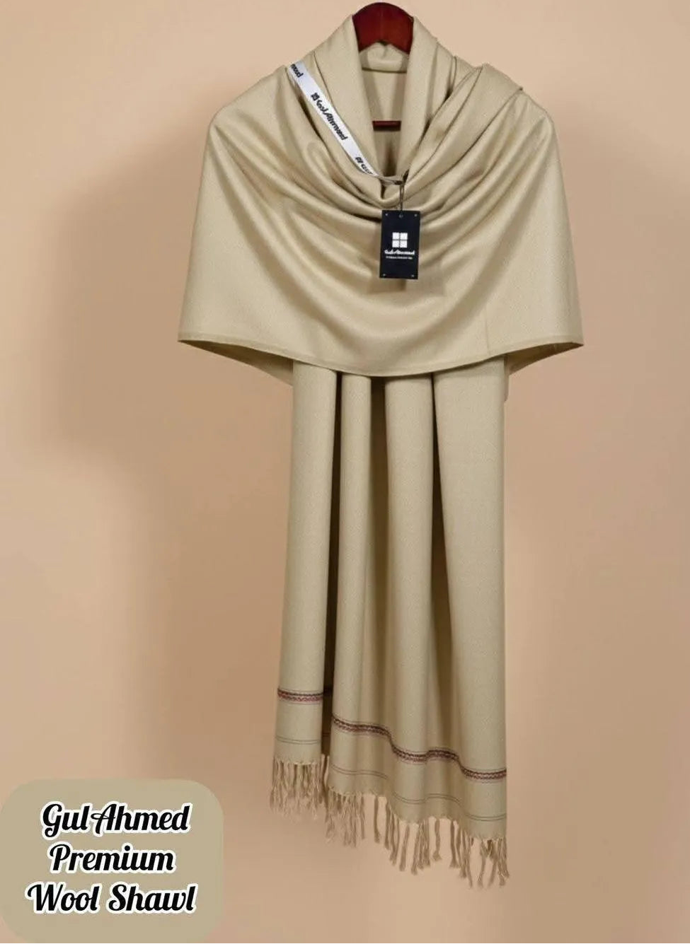 Men’s Premium Wool Plain Shawl – Soft, Warm & Classic Winter Essential